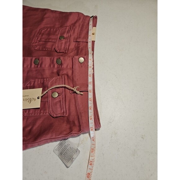 Altar'd State Skirt Button Front With‎ Pockets NWT medium Blossom Rose (A206) - Picture 6 of 8